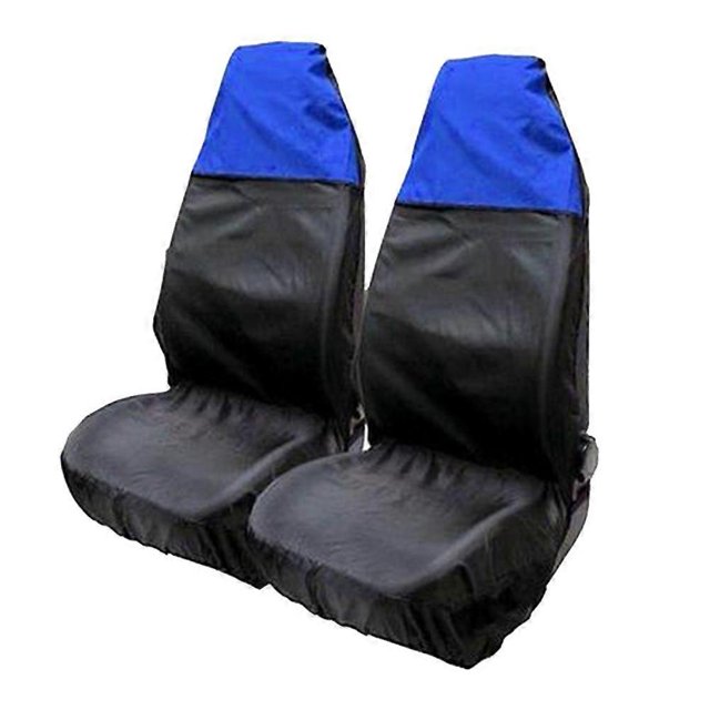 fundas impermeables para asientos delanteros de coche y furgoneta, con respaldo antideslizante, para coches, autobuses, SUV, caravanas, accesorios interiores.