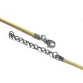 thumbnail image 3 of 10 piezas/lote 1,5/2 mm cordón de cuero cuerda de cera trenzada cadena ajustable cierre de langosta cuerda de cera collares colgantes cierre de langosta cordón de cuerda-1,5 mm-café- 1,5 mm café, 3 of 4