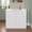 White, variant on Napoles Utility Sink with Faucet Inclued and Integrated Steel Counter top, Freestanding cabinet