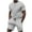 Gray, variant on LADIGASU Men's Two-piece Solid Color Casual Short-sleeved T-shirt And Beach Pants With Pockets Summer Vacation Wear