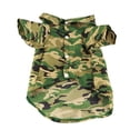 thumbnail image 2 of Camisas para perros Verano Elegante Camuflaje Transpirable Fresco Mascota Verano Camisetas para Pequeños Medianos Niño Niña Perros Gatos, 2 of 8