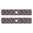 thumbnail image 7 of Yayeee Faucet Mat for Kitchen Sink 30" Diatomite Long Splash Guard Pad, Vibrant Dragon Scales Pattern, 2 Pack, 7 of 7