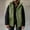 Green, variant on DAFPZW Womens Puffer Vest Sleeveless Casual Loose Winter Warm Lightweight Stand Collar Down Plaid Print Jacket Coats