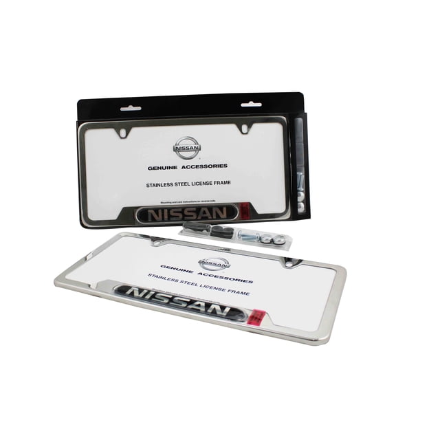 Porta Placas Cromado Nissan Original Nissan 999MBSV000