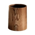 thumbnail image 1 of Cubo de Basura Chino Retro de Imitación de Madera, Gran Capacidad, para El Hogar, Sala de Estar, Cocina, Baño, Hotel, Papel., 1 of 2
