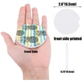 thumbnail image 2 of RYLABLUE Hand Drawn Pineapple Colorful Stripe Set of 6 Car Coaster for Drinks, Absorbent Ceramic Stone Coasters Cup Mat with Cork Base for Home Kitchen Room Coffee Table Bar Decor, 2 of 5