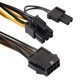 thumbnail image 4 of Cable de alimentación de la CPU Tarjeta de video gráfica de 30 cm Cable de alimentación de 8 pines a doble PCI-E PCIe 8 pines (6 pines + 2 pines) JShteea Nuevo, 4 of 7