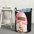 thumbnail image 6 of Fuzoiu Coffee Gnome (1) Print Circular Hamper,Laundry Basket with Handle,Collapsible Laundry,Dirty Clothes Storage Basket,for Bedroom Bathroom Dorm Living Room-, 6 of 6