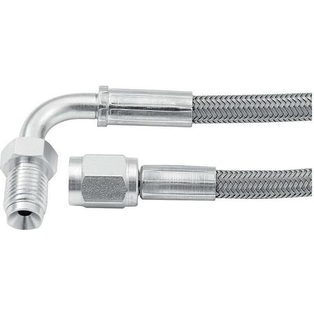 48in #3 Line -3 Str/90 Deg 3/8-24 Inv Flr