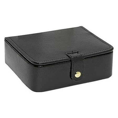 Budd Leather Lizard Printed Calf Small Jewel Box