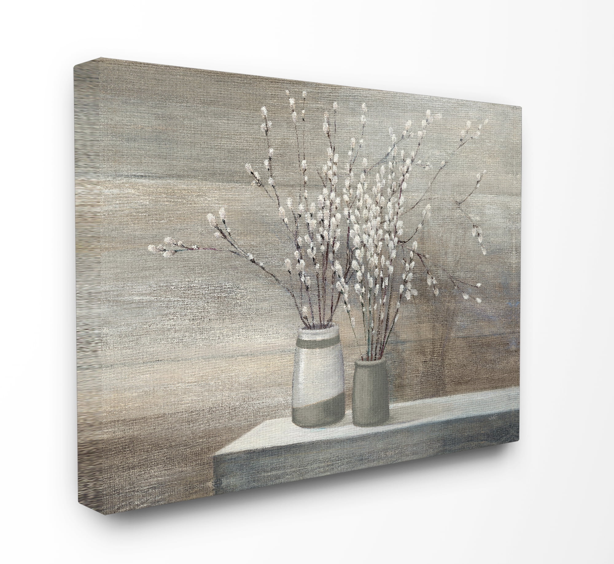 Stupell Industries Pussy Willow Still Life Oversized Canvas Wall Art Walmart Com Walmart Com