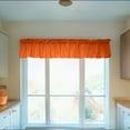 thumbnail image 4 of Solid Poplin Window Valance 58" Wide Orange, 4 of 6