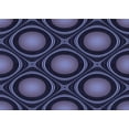 thumbnail image 1 of Ahgly Company Machine Washable Indoor Rectangle Transitional Night Blue Area Rugs, 2' x 5', 1 of 1