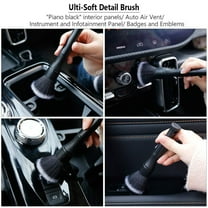 HBYJLZYG Car Accessories -Soft Car Interior Cleaning Detail Brush Crevice Brush Car Wash Tool