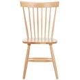 thumbnail image 5 of Safavieh Parker Scandinavian Adult Country Wood Solid Print Dining Side Chairs, Natural (Set of 2), 5 of 14