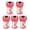 Red, variant on YAHHU 5 Pieces 1/4 Inch Hex Shank Screwdriver Magnetic Ring Anti Slip Aluminum Alloy Accessories, Universal Screw Fixing Positioning Bit Holder Tool Set for Home Improvement & Woodworking, Red