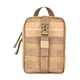 thumbnail image 1 of Bolsa de almacenamiento al aire libre Caza Camping Senderismo Accesorios de supervivencia Riñonera Pesca Montañismo Bolsillo Oxford Paquete de tela Caqui Inevent OD010881-02, 1 of 7