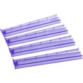 thumbnail image 1 of WJCA Mahjong Tile Rack and Pusher Combo, 4-Piece All-in-One Set for American Style Gameplay, Modern Tabletop Accessories, Purple, 1 of 7