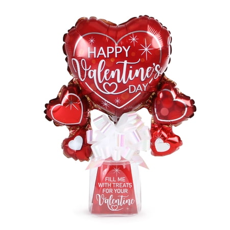 Valentine's Day Happy Valentine's Day Balloon Gift Container, by Way To Celebrate