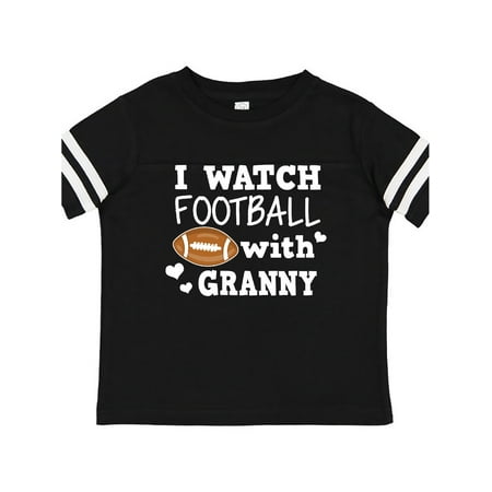

Inktastic I Watch Football with My Granny Gift Toddler Boy Girl T-Shirt