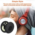 thumbnail image 4 of Methold Almohadillas para auriculares, cojín para juegos, cuero, esponja transpirable, orejera, accesorios de repuesto para auriculares Bose Relojes inteligentes, 4 of 6