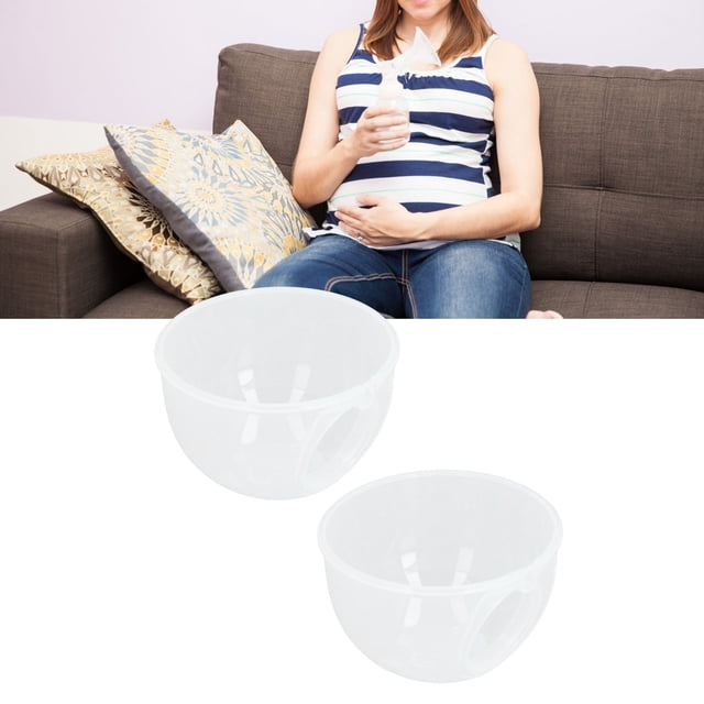 Accesorios De La Taza Del Colector De Leche De La Bomba, Tamaño Universal Seguro Usable 2 Piezas Taza Del Colector De Leche De La Bomba Para El Reemplazo