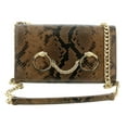 thumbnail image 2 of Roberto Cavalli Class Brown Snakeskin Millie Deluxe Clutch / Shoulder Bag, 2 of 4