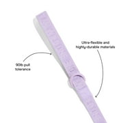 Wild One 6ft Heavy Duty Lightweight Nylon Dog Leash, Lilac