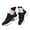 Black, variant on Women Air Running Sneakers Lightweight Walking Athletic Gym Sports Tennis Walking Shoes