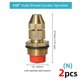 thumbnail image 1 of RBCFHl Brass Nozzle Garden Mist Sprinkler Spray Copper Misting Cooling System Nozzle Irrigation Thread Fog Watering Tools He Qiyong unisex, 1 of 2