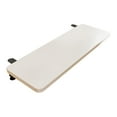 thumbnail image 1 of Bandeja para teclado de escritorio, tablero de extensión de escritorio, plegable, ahorra espacio, abrazadera para montaje en mesa, fácil instalación, Blanco, 1 of 8