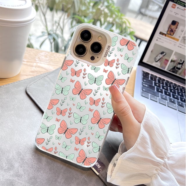 Moderno y duradero: proteja su iPhone 15 Pro Max y otros modelos con esta genial funda plateada mate de doble capa para teléfono.