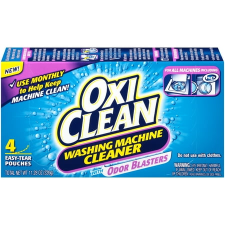 Oxiclean Washing Machine Cleaner With Odor Blasters 4 Count Oxiclean Washing Machine Cleaner With Odor Blasters 4 Count