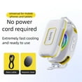 thumbnail image 2 of Enfriador Magnético para Teléfono con Batería Recargable - Enfriador Portátil para Teléfono de 3000mAh para Juegos y Transmisión en Vivo, Compatible con Clip para iPhone&Android, Luces RGB, Ultra Sil, 2 of 8