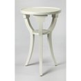 thumbnail image 1 of Butler Specialty Company Table d'Appoint Ronde en Bois Dalton 15.75"W - Blanc, 1 of 4