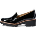 thumbnail image 2 of Naturalizer Women's Darry Lug Sole Heeled Loafer Black Patent 6.5M, 2 of 5