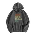 thumbnail image 3 of SIYUDAN Womens Sweatshirt Hoodies Long Sleeve Lightweight Pullover for Women Oversized Sweatshirt for WomenLight Gray Womens Sweatshirt Fall Fashion Young Women, 3 of 4