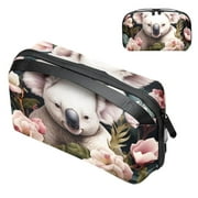 Koala Digital Bag Oxford Cloth Waterproof Travel Organizer Charger Pouch Cell Phone Charger Station Computer Cord Organizer 5.9x9.44x3.14 in