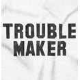thumbnail image 2 of Trouble Maker Rebel College Party Sweatshirt for Men or Women Brisco Brands X, 2 of 6