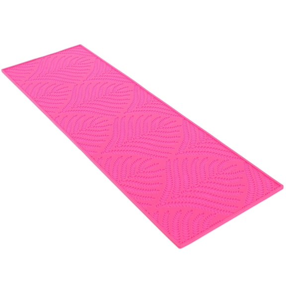 Mobestech Fondant Impression Mat Rosy Silicone Safe and Practical for Baking