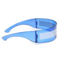 thumbnail image 3 of Party Rave Costume Around Futuristic Shades Blue, 3 of 7