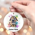thumbnail image 4 of Personalized French Lop Rabbitin Ornament, Custom Ornament for Animal Lover, Ideal Gift for Men, Women, Best Friend, Gift for Christmas, Birthday, Father's Day, Mother's day, 4 of 5
