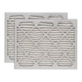 thumbnail image 3 of Aerostar 20x22x1 MERV 13 Pleated Air Filter, 2 Pack, Furnaces Filters, HVAC Filter, Air Conditioners Vent Filter Replacement for Home, 3 of 5