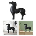 thumbnail image 3 of Estatua de animal, artesanías modernas y sencillas, figuras de caballos para decorar la repisa del hogar. Negro 11x9.8x3in, 3 of 9