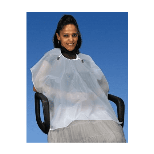 Palmero 852-BLUE Plastic Waist Length Patient Throw 27" x 30" Blue