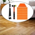 thumbnail image 1 of 43 Pieces Laminate Wood Flooring Installation Set Wood Flooring Installation Trapezoidal Block, 1 of 8