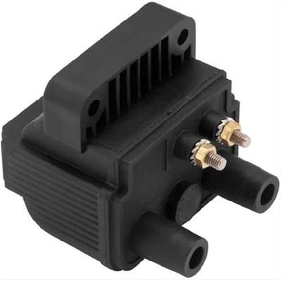 Twin Power 80-84 Big Twin and XL Mini Ignition Coil Black Replaces H-D 31614-83 3 Ohm