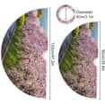 thumbnail image 3 of FMSHPON Mount Fuji Cherry Blossoms Xmas Christmas Tree Skirt Stand Mat for Holiday Party Decoration Indoor Outdoor 36 inches, 3 of 6