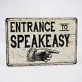 thumbnail image 4 of Entrance to Speakeasy Vintage Look Chic 16 x 24 Matte Finish Metal 116240020151, 4 of 8