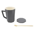 thumbnail image 1 of Taza de cerámica Jadeshay minimalista multiusos para exteriores 400 ml, 1 of 8
